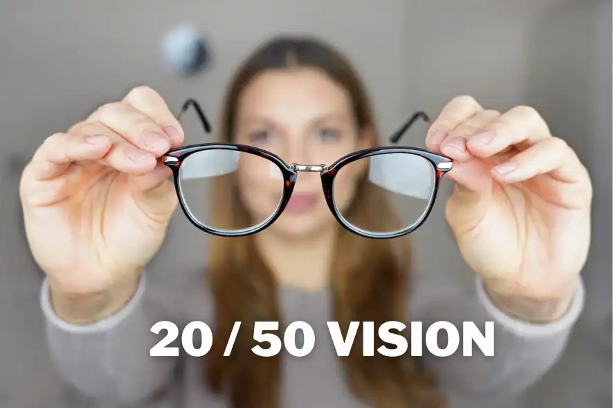 What Does 20 50 Vision Mean 