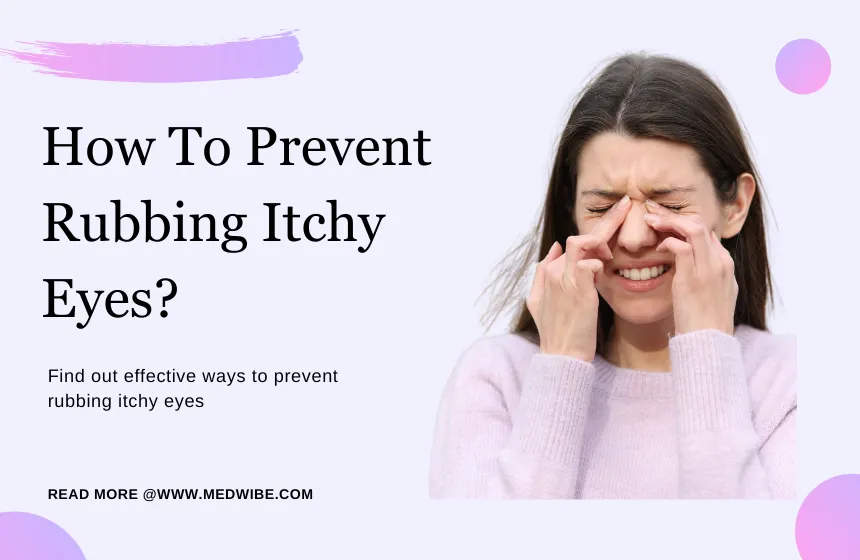 Rubbing Itchy Eyes